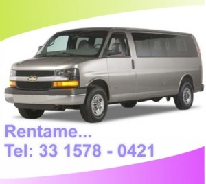 Renta de Vans Guadalajara jalisco Mexico